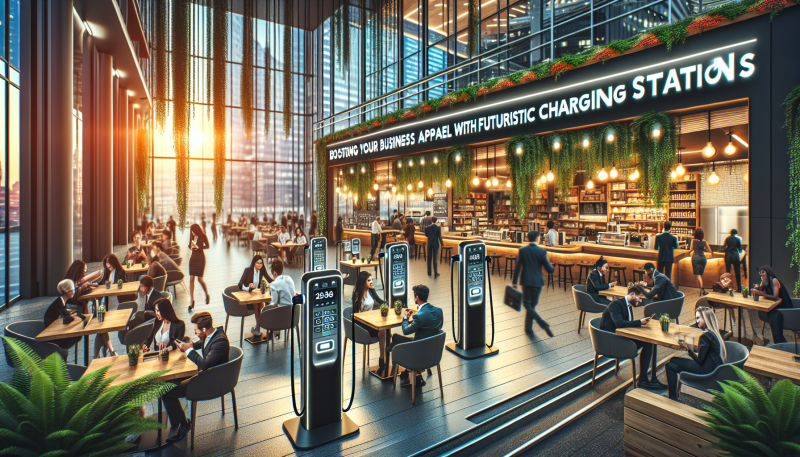Boost Your Businesss Appeal with CHARGEQUIX™ Charging Stations