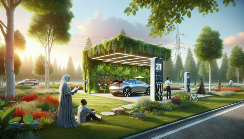 The Environmental Benefits of EV Charging Stations