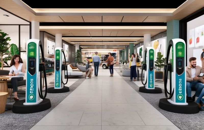 Charging Stations: Boosting Engagement in Retail Spaces