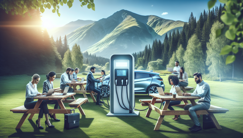 How Charging Stations Support Remote Work Environments