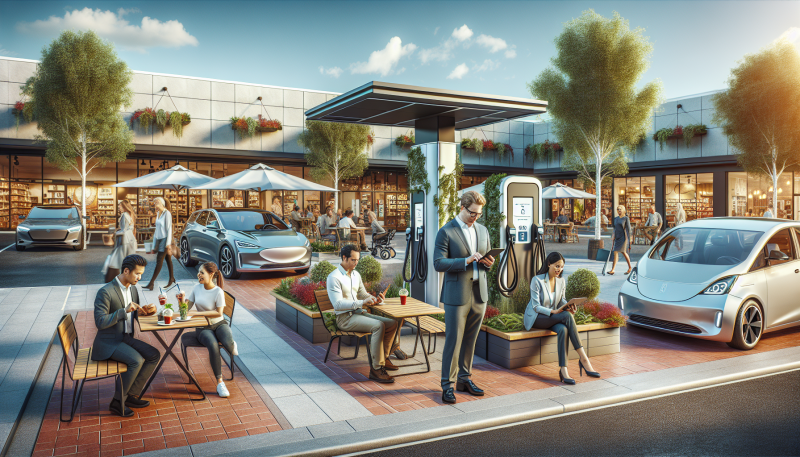 How Charging Stations Encourage Longer Visits
