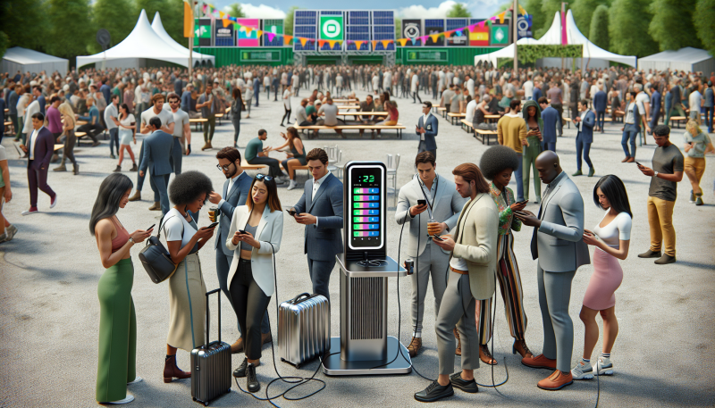 How Charging Stations Improve Event Experiences