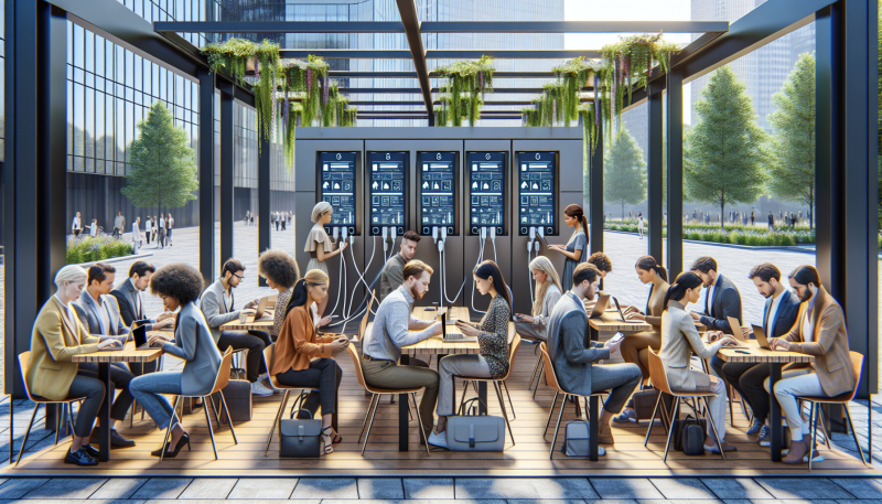 Charging Stations: A Draw for Digital Nomads