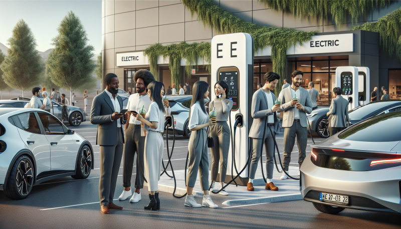 How Charging Stations Increase Customer Time Spent