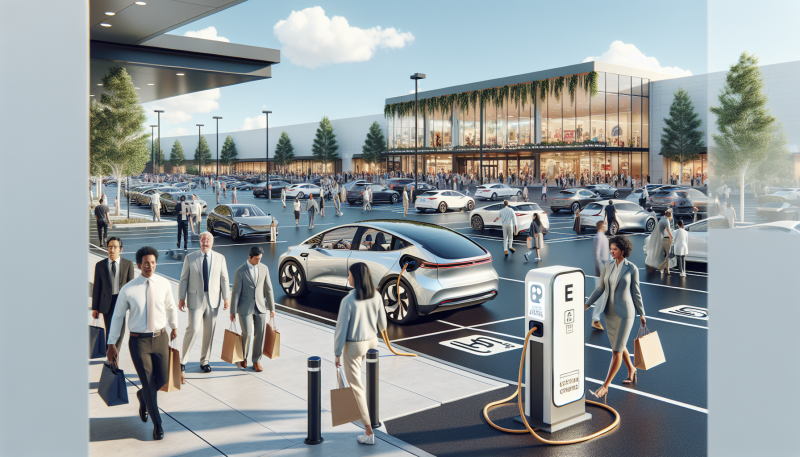 How Charging Stations Extend Shopping Duration